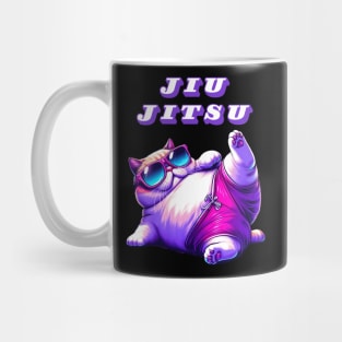 Jiu jitsu cat Mug